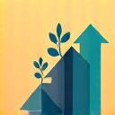 Icon representing growth and optimization.